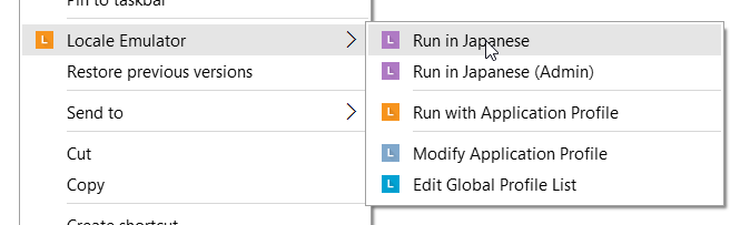 Locale Emulator Locale Emulator